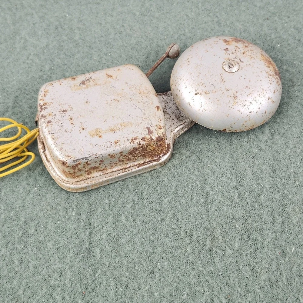 Vintage‎ Electric Alarm School Door Bell